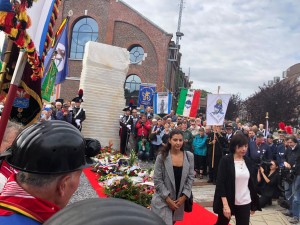 L'omaggio dei compagni e delle compagne dell'INCA Belgio a Marcinelle, 08/08/2019